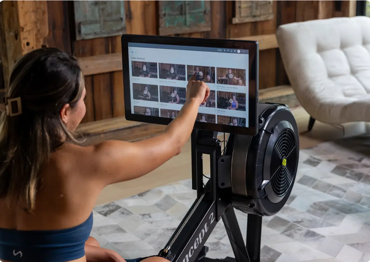 On-Demand Video Workouts + Music